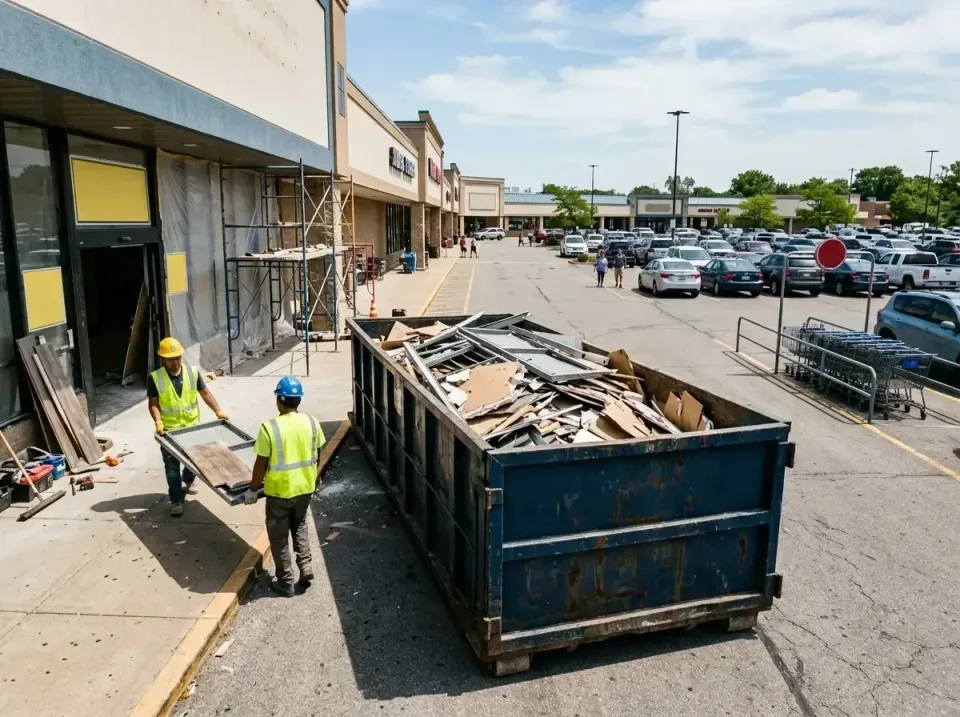 retail-store-renovation-debris-003 — frequently asked questions, Roll-off Dumpster Rentals in Chicago Heights, IL